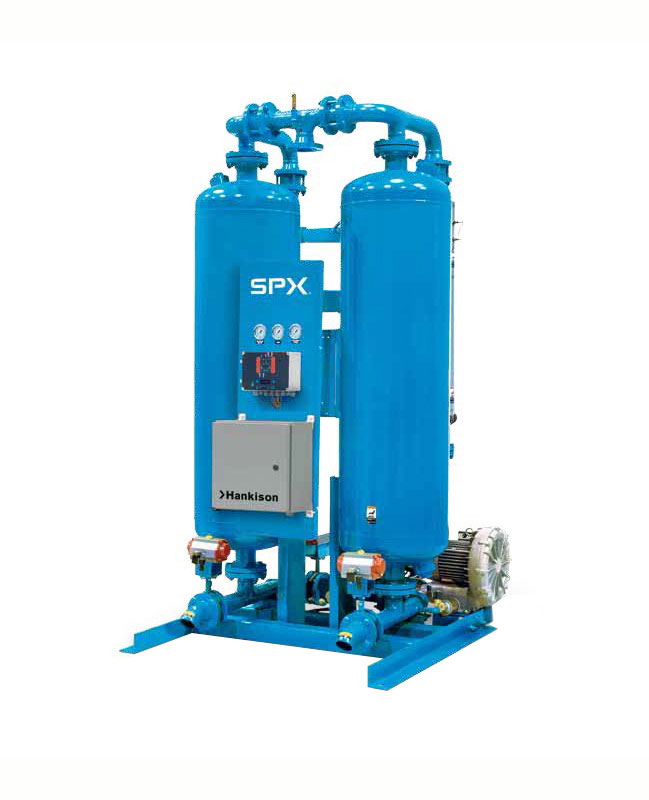 Desiccant dryers for compressed air