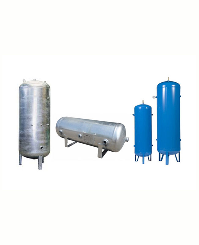 Compressed air receivers