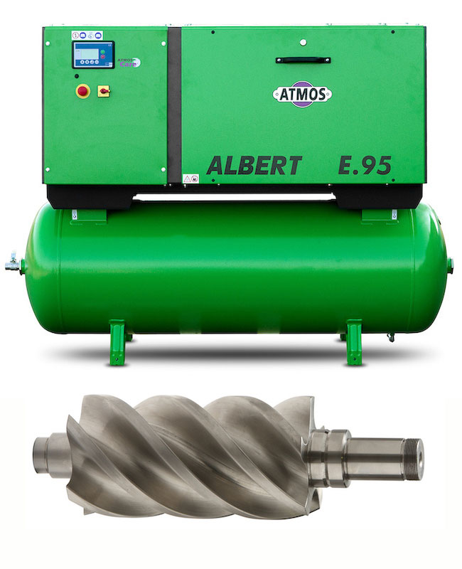 Stationary screw compressors Albert series 4 to 20kW