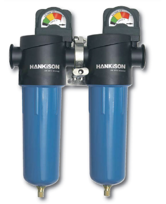 Compressed air line filters