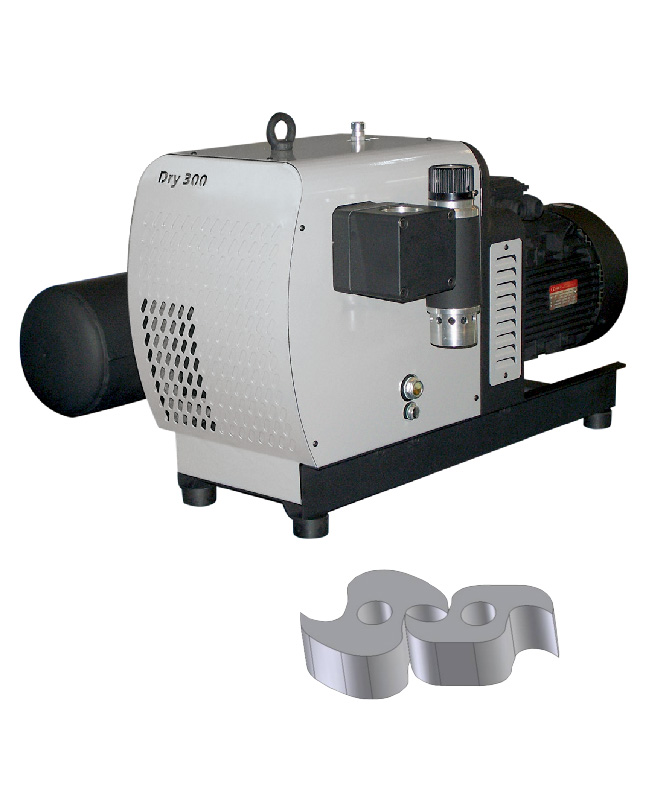 Claw type vacuum pumps DRY series