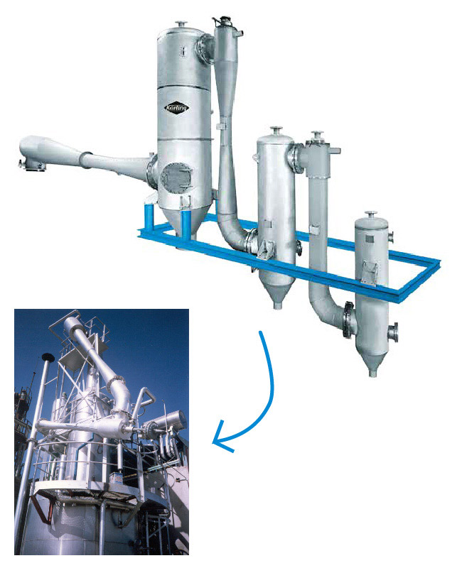 Multi-stage steam jet ejector vacuum systems