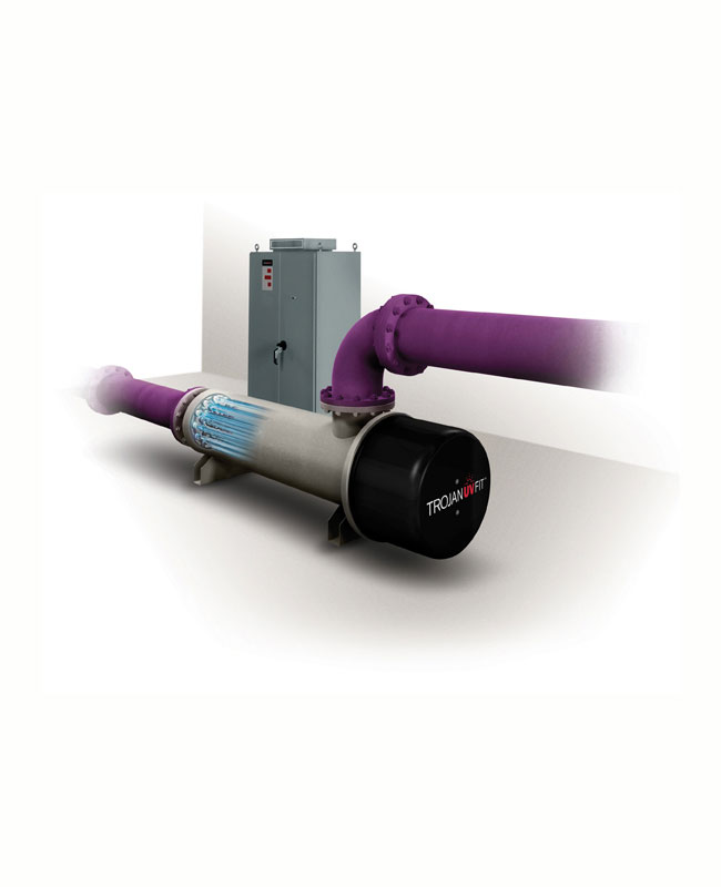 Wastewater closed reactor UV systems UVFit series
